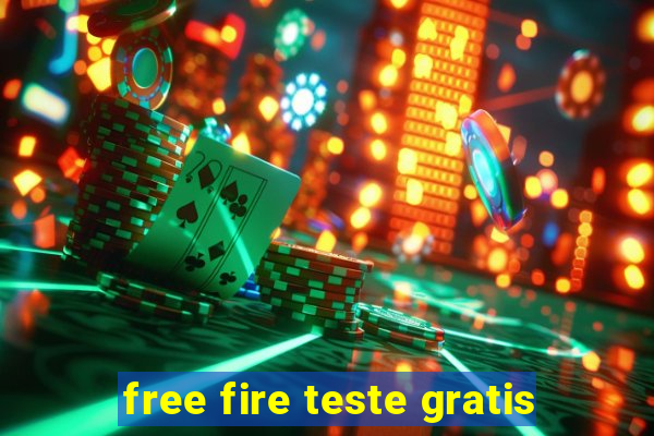 free fire teste gratis